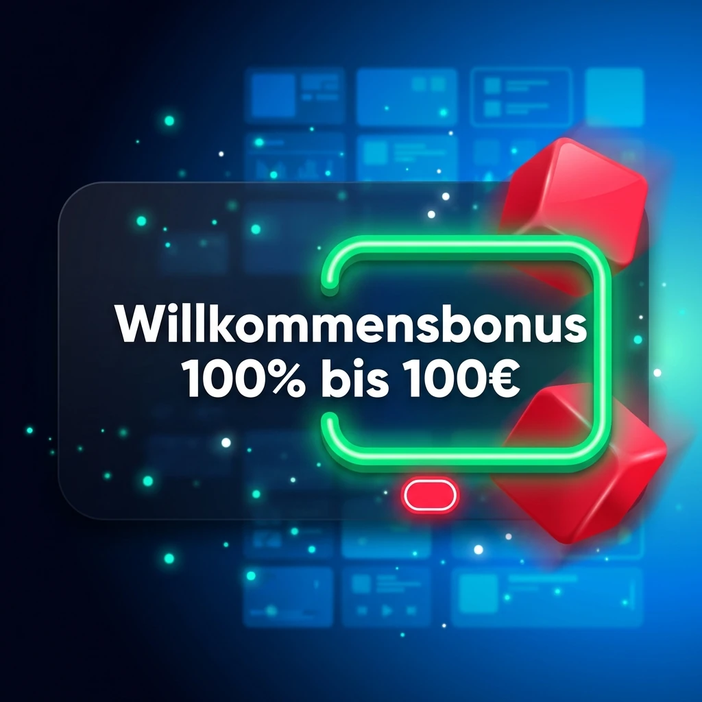 Willkommensbonus 100% bis 100€
